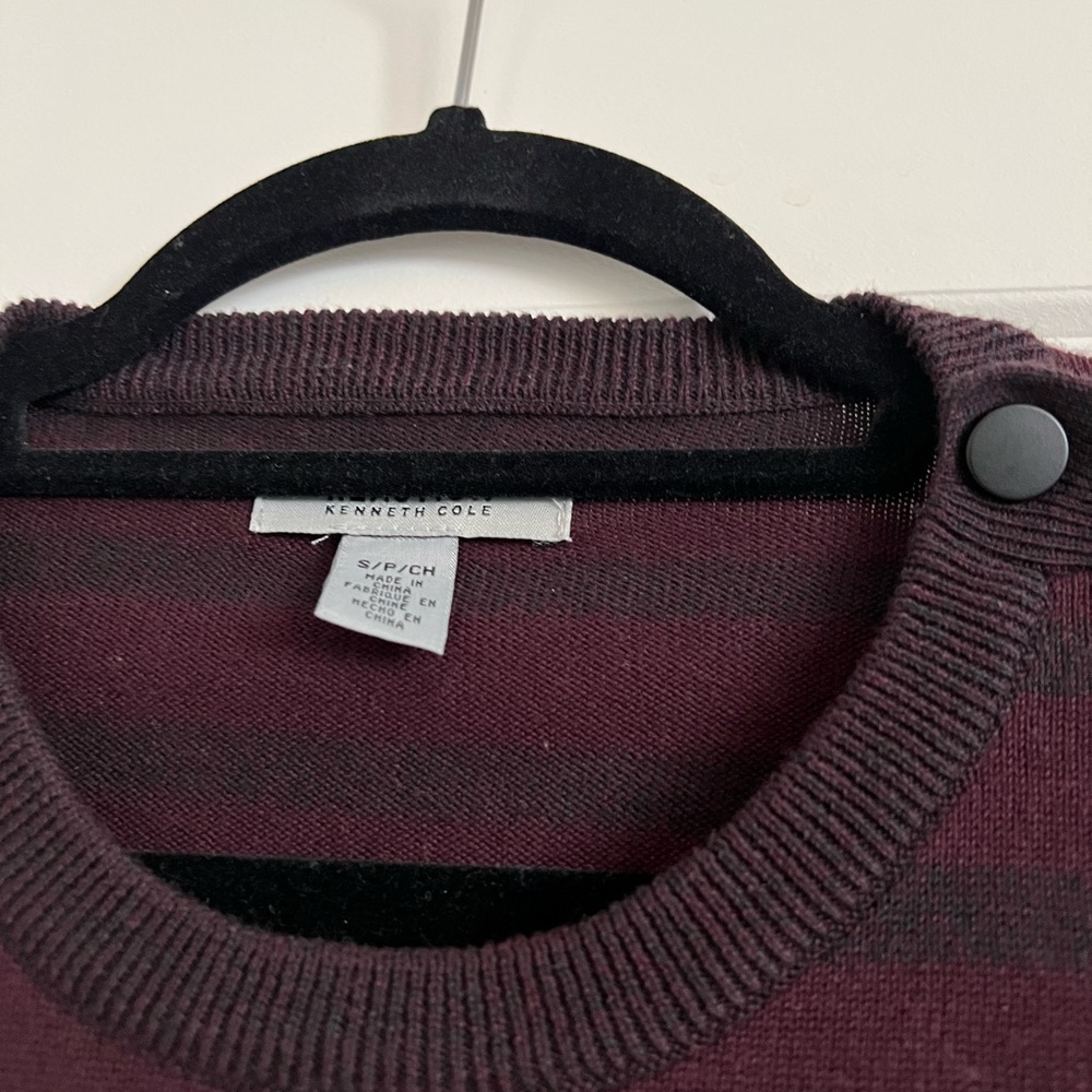 Kenneth Cole Red Small Sweater - Picture 2 of 5